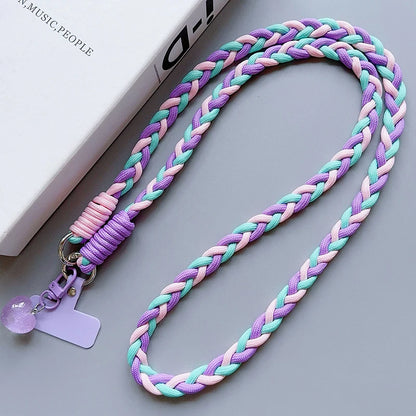 Creative Cartoon Mobile Phone Universal Lanyard, Crossbody Long Rope Lanyard, Rope Cartoon Decorative Pendant, Accessories