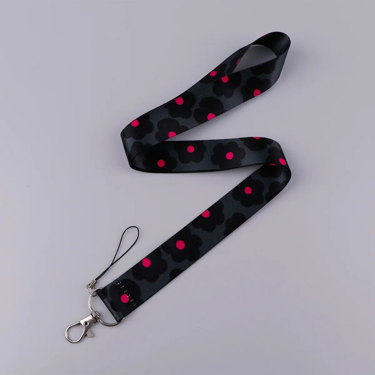 Beautiful Flower Credential Holder Butterfly Lanyards for Key Neck Strap For Card Badge Gym Keyring Accessories Friends Gifts