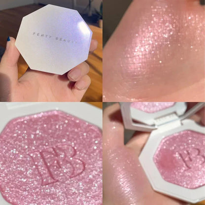 Fenty Beauty Popular High Gloss Brightening Facial Effect Stereoscopic Facial Makeup Create A 3D Sparkling Diamond Light Effect