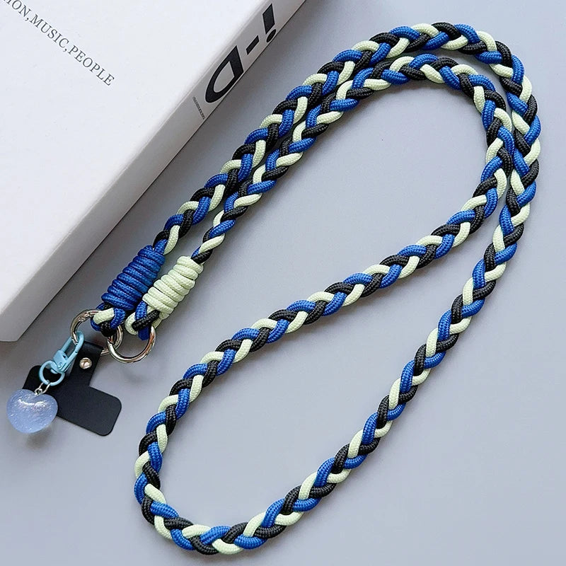 Creative Cartoon Mobile Phone Universal Lanyard, Crossbody Long Rope Lanyard, Rope Cartoon Decorative Pendant, Accessories