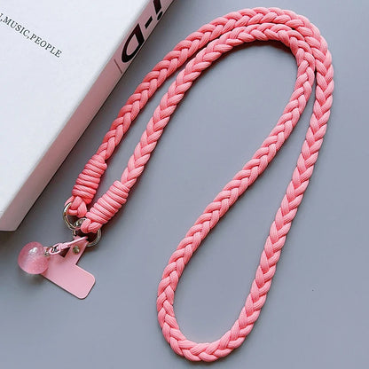 Creative Cartoon Mobile Phone Universal Lanyard, Crossbody Long Rope Lanyard, Rope Cartoon Decorative Pendant, Accessories