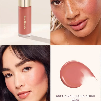 Rare Beauty Makeup Tool Kit Long Lasting Glow Powder Blush Seamless Silky High Quality Color Rare Beauty