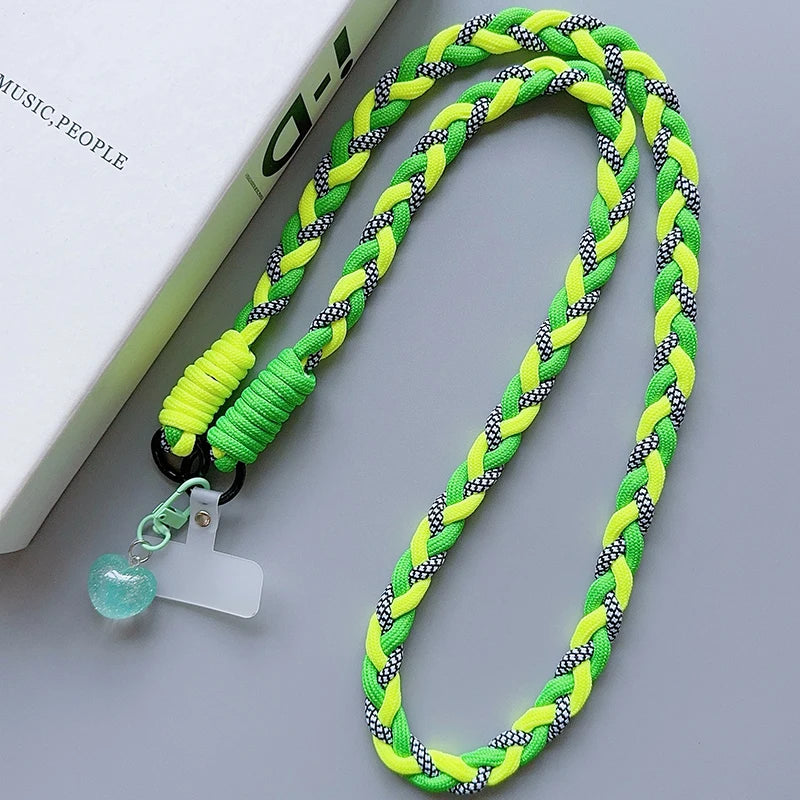 Creative Cartoon Mobile Phone Universal Lanyard, Crossbody Long Rope Lanyard, Rope Cartoon Decorative Pendant, Accessories
