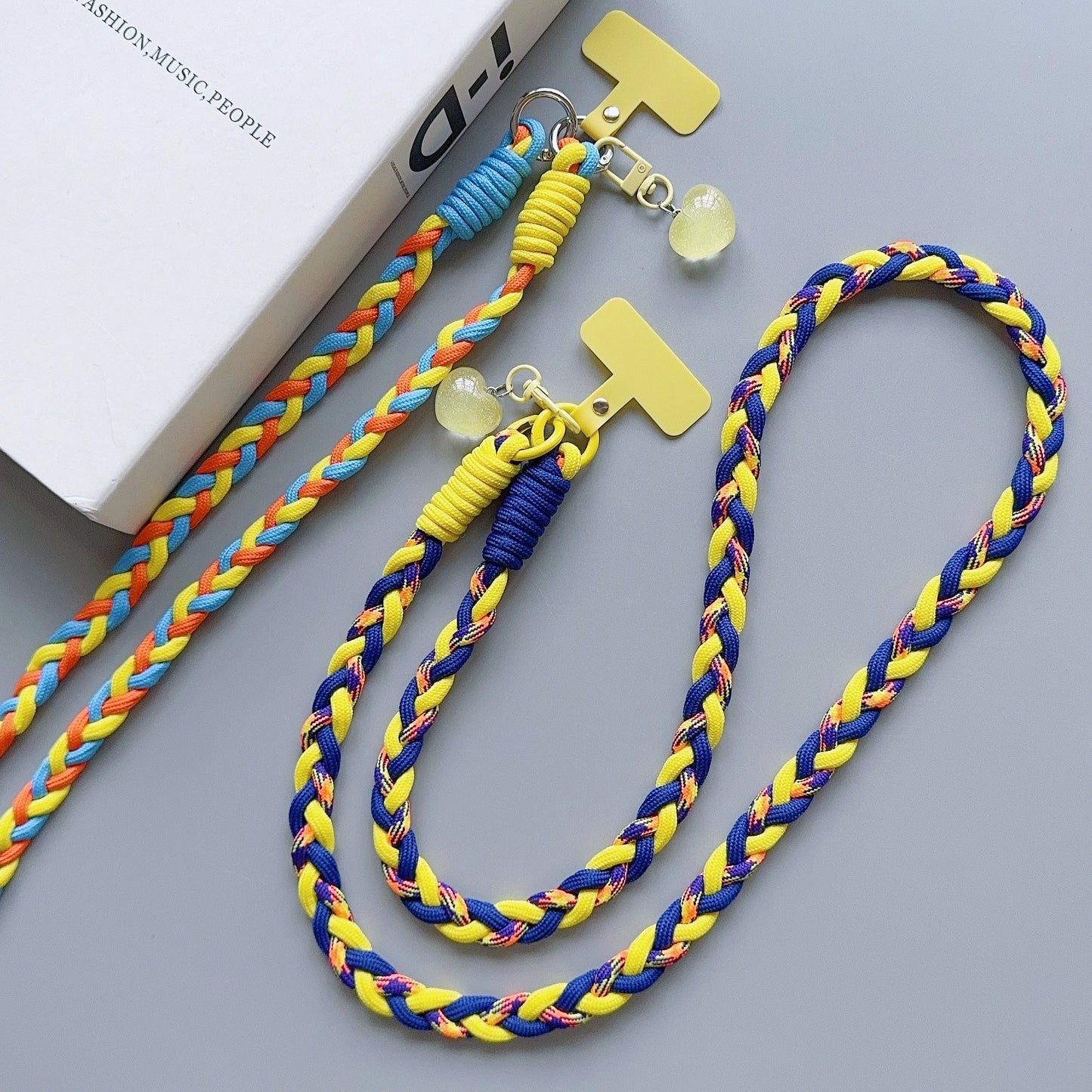 Creative Cartoon Mobile Phone Universal Lanyard, Crossbody Long Rope Lanyard, Rope Cartoon Decorative Pendant, Accessories