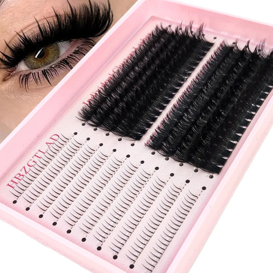 Eyelash cluster volume personal eyelash smart eyelash DIY eyelash curler eyelash extension comic eyelash cluster+bottom+Spikes