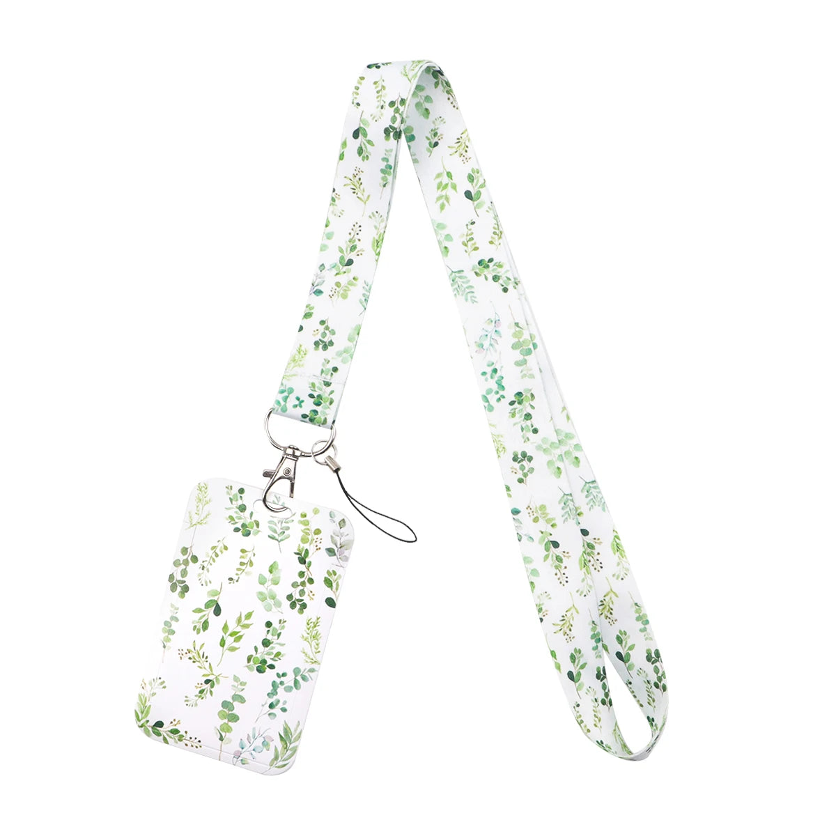 Beautiful Flower Credential Holder Butterfly Lanyards for Key Neck Strap For Card Badge Gym Keyring Accessories Friends Gifts