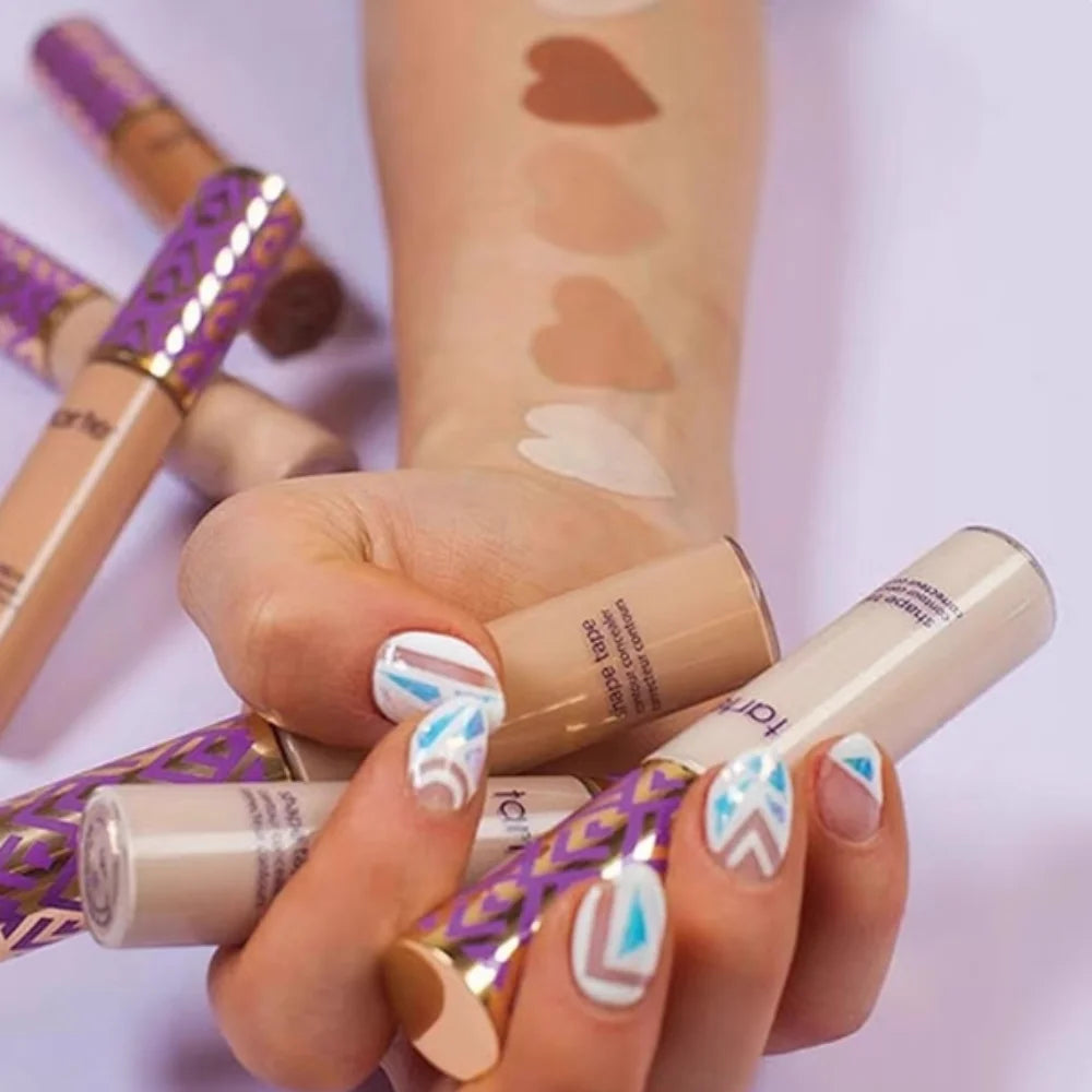 Tarte Waterproof Liquid Foundation Oil-control Concealer Covering Black Circles Blemishes Acne Marks Spots Removes Dark Circles Makeup
