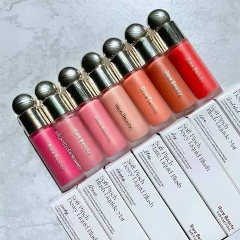 Rare Beauty Makeup Tool Kit Long Lasting Glow Powder Blush Seamless Silky High Quality Color Rare Beauty